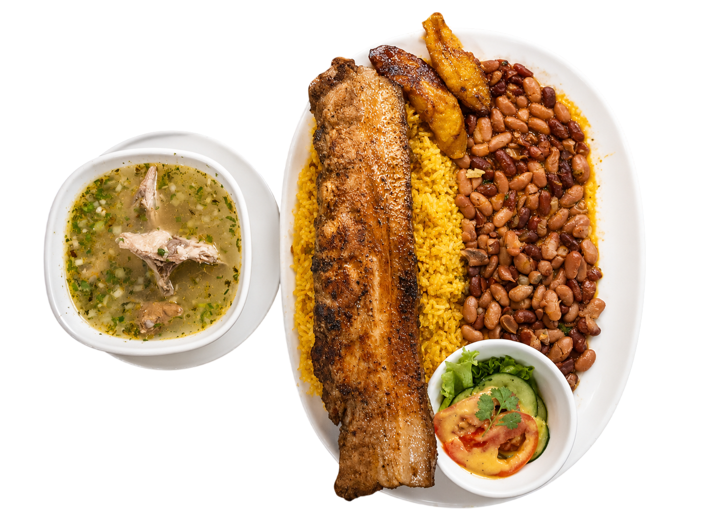 MENESTRA CON COSTILLA DE CERDO