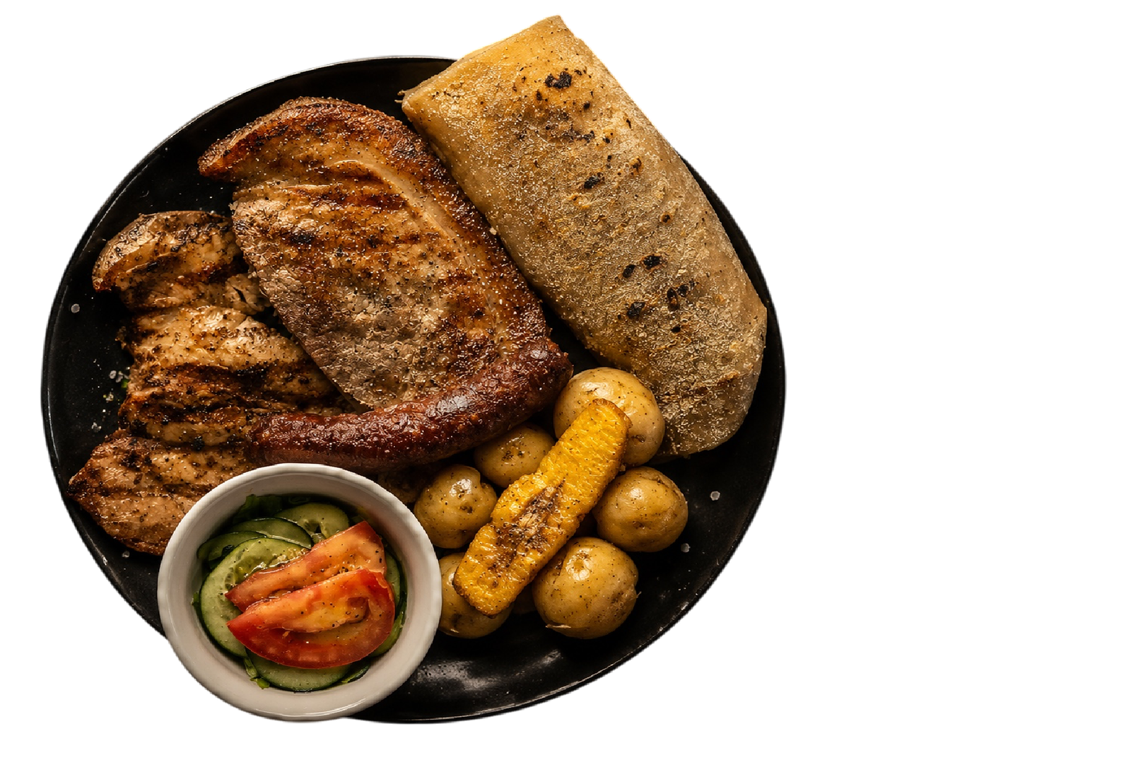 Plato del menú manaba